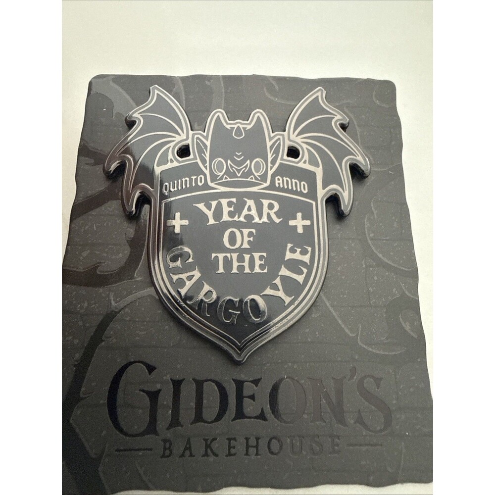 Gideons Bakehouse Black Edition Year of the Gargoyle Pin LE1200 5th Anniversary